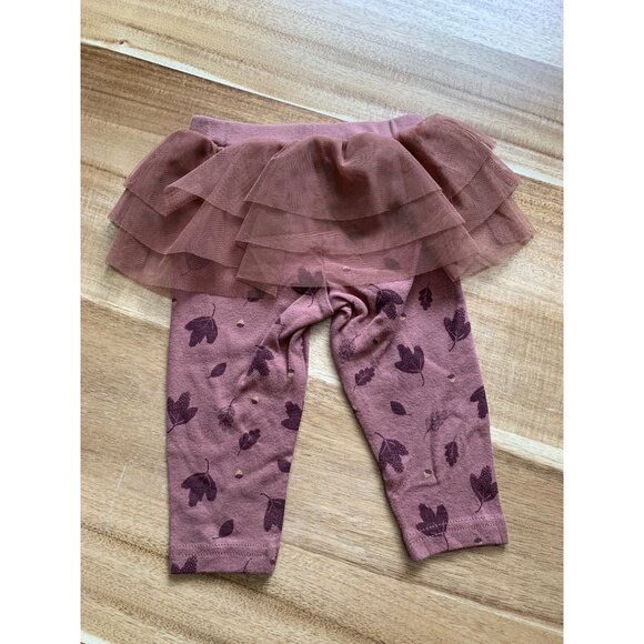 Carters Baby Girls "Full Of Thanks" Bodysuit & Legging Set With Tulle Skirt 6M - Picture 10 of 12